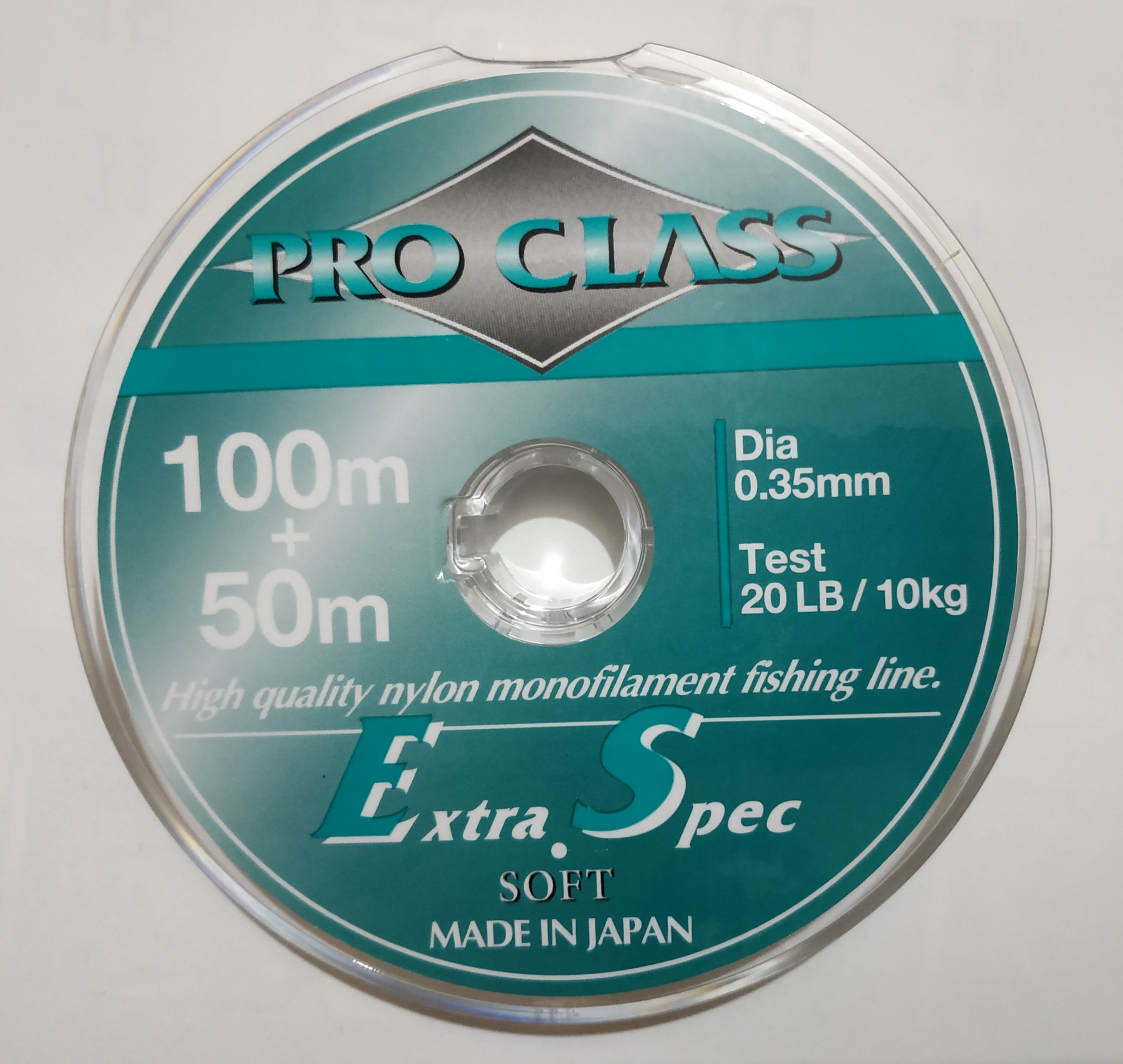 PRO CLASS Japanese high Quality Nylon Monofilament 150 Metres 0.35MM 20LB/10Kg  Soft super Strong Fishing Line