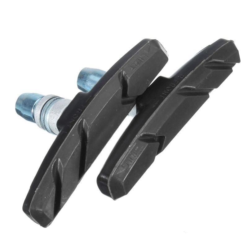 1 Pair 70mm Bicycle Brake Pads Blocks Road MTB Hybrid Rubber V-Brake