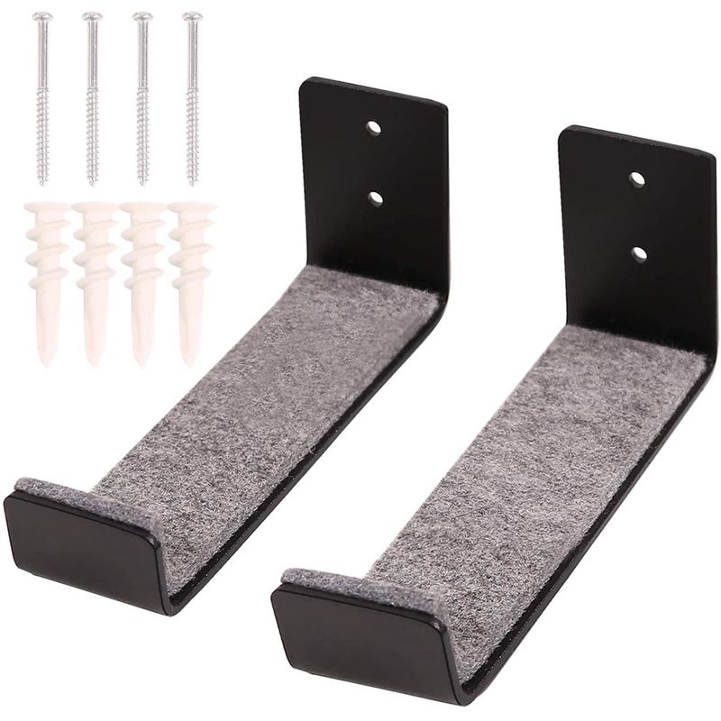1 Set Surfboard Wall Rack, Surf Board Racks for the Wall Display Mount Storage for Shortboards and Longboards
