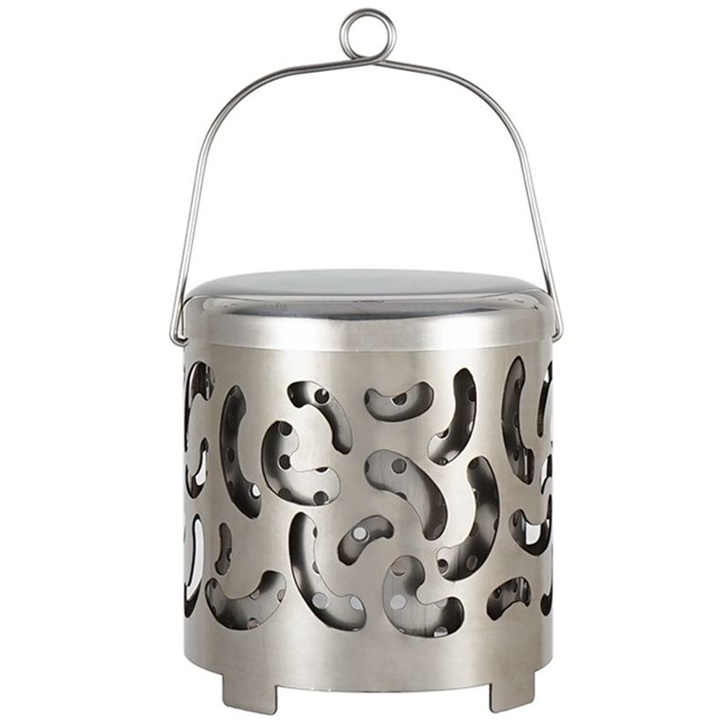 BRADOO- Outdoor Mini Stainless Steel Heating Stove Camping Heater Multifunctional Portable Heating Energy Heating Cover