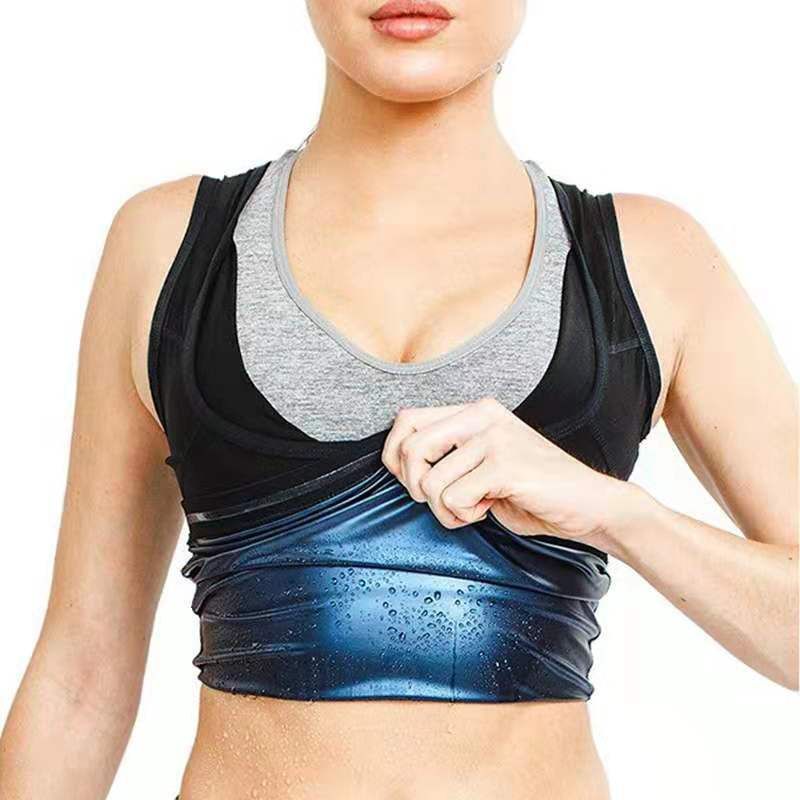 New Men Sweat Body Shaper Vest Belly Shapers Hot Sauna Effect Tank Tops Fitness Waist Trainer lose weight Workout Sport Shirt