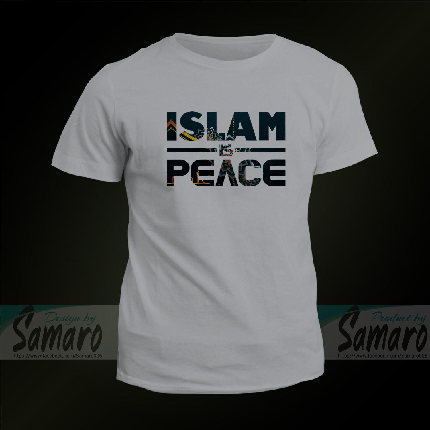 Islam Is Peace Short Sleeve Islamic Jersey