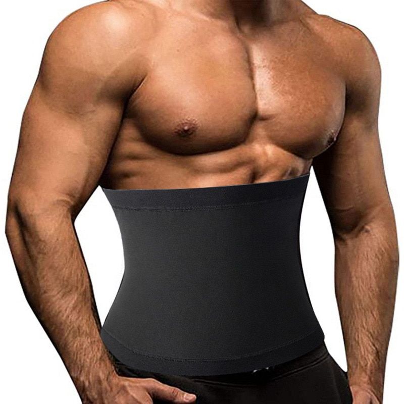 Sport Slimming Belt for Men Belt for Training Belly Sheath Corset Sweat Belt Men Fat Burning Body Shaper Weight Loss