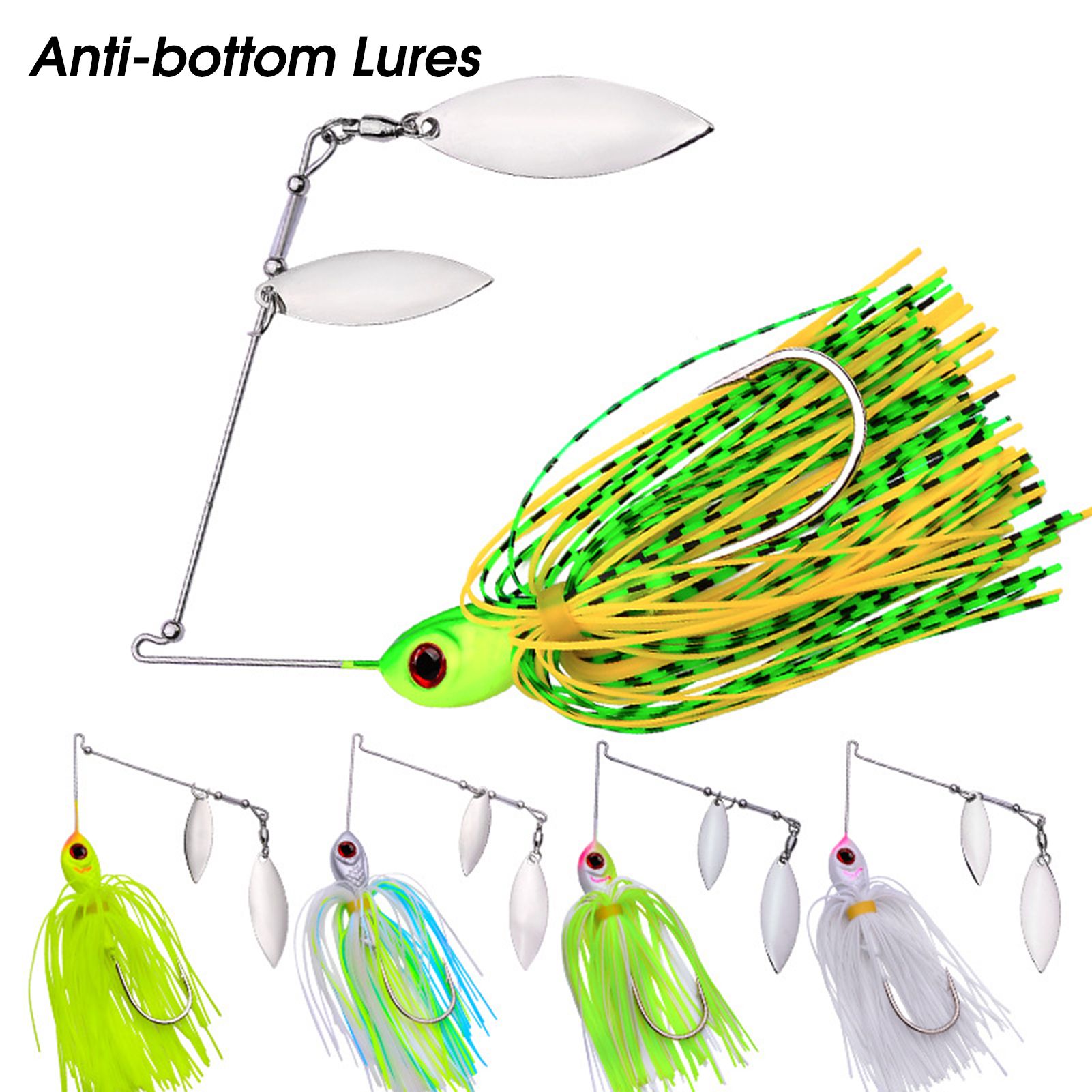Grebest Beard Lure Simple Installation Portable Mini Fishing Bait