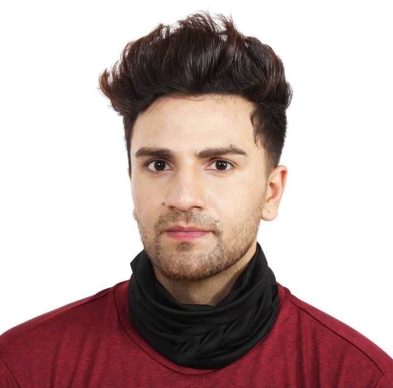 Half Face Handkerchief Black