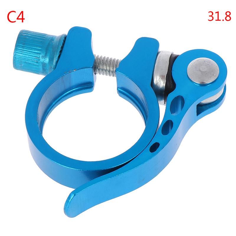25.4-34.9mm Aluminum Bike Bicycle Seatpost Clamp Quick Release Seat Post