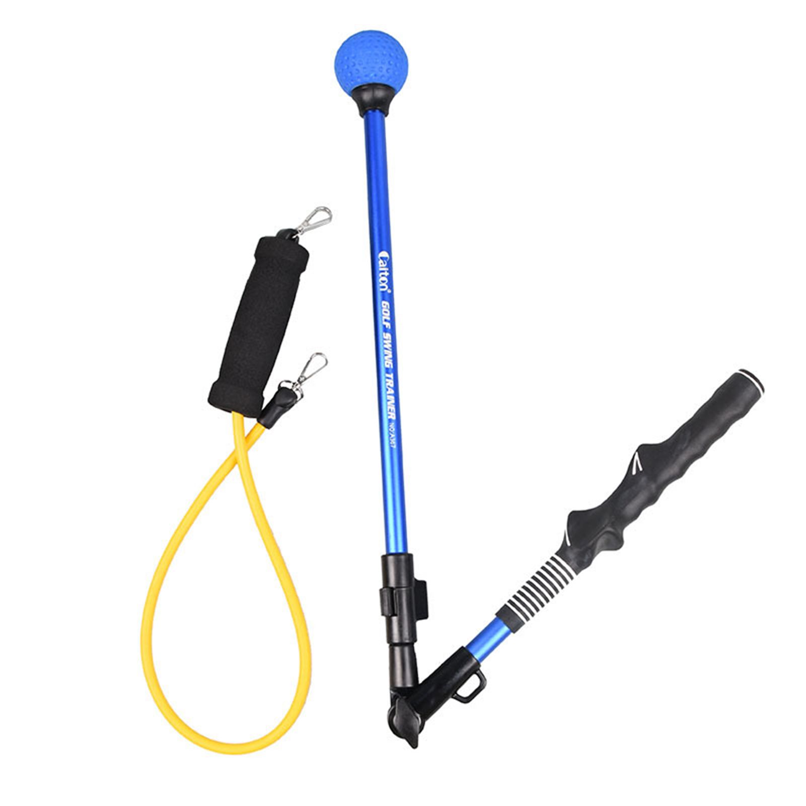 Golf Swing Trainer Folding Design Good Toughness Swing Trainer Aid