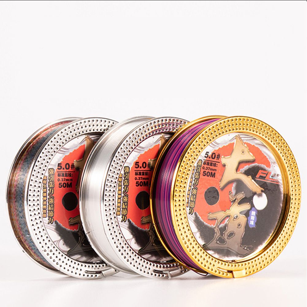 Yfashion 1 Roll Nylon 50-meter  Strong Pulling Force wo- Raw Silk Nylon Line Soft