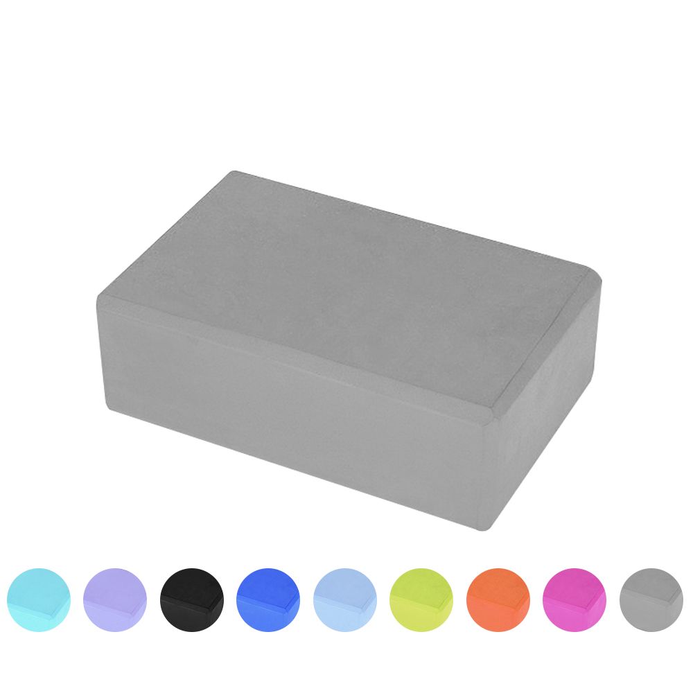 EVA Yoga Block Brick Sports Exercise Gym Foam Workout Stretching Aid Body Shaping Training Fitness Equipment