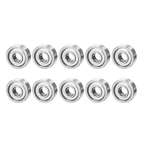 10 Bearing 604ZZ 4x12 Shielded 4x12x4 , Double Shielded bearings