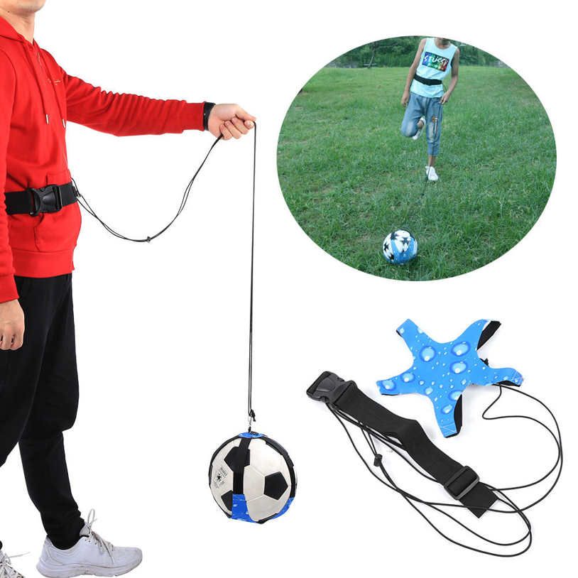 Football Auxiliary Training Nylon Children Soccer Trainer Volleyball Belt Practice Serving Throwing Returning Equipment
