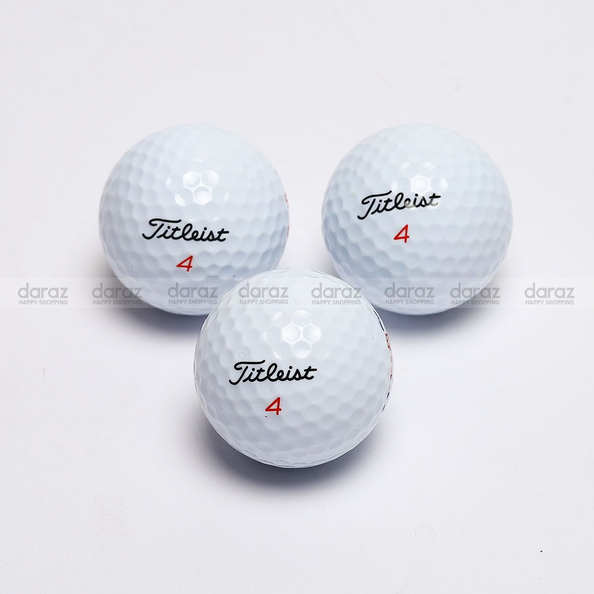 3pcs Of Packet Golf Ball Titleist White