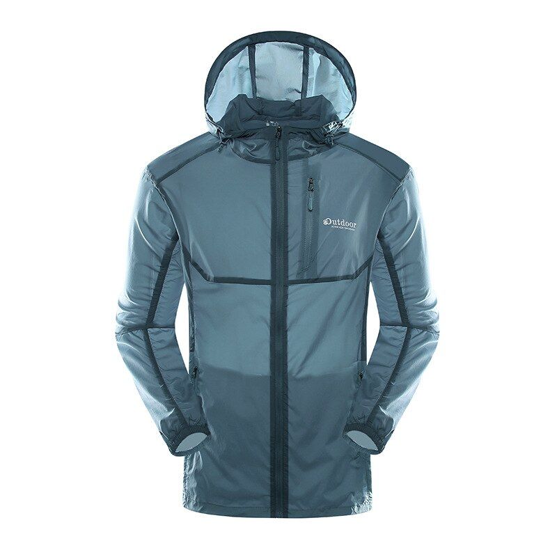 Sun Protection Jacket Uni Summer Outdoor Skin Windbreaker Quick Dry Fishing Ultra-thin Breathable Anti-UV Clothing