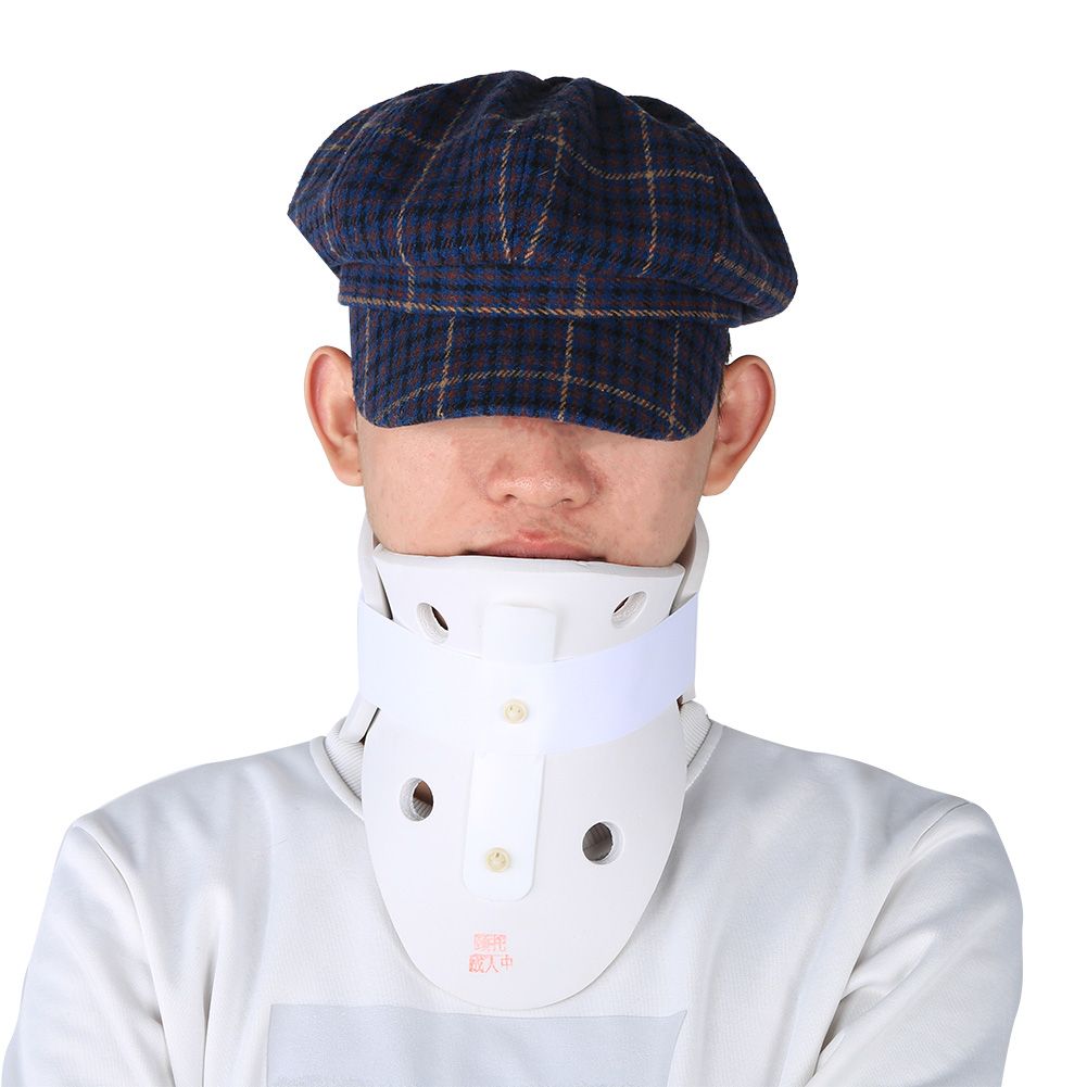 Liu Xing Fixed Neck Support Brace Cervical Sprain Fracture Dislocation Fixation White
