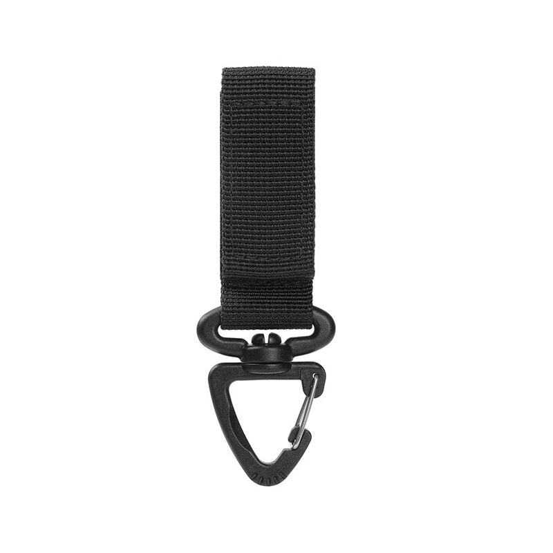 2Pcs Outdoor Camping Hiking Molle  Nylon Ribbon Knapsack Hook Buckle