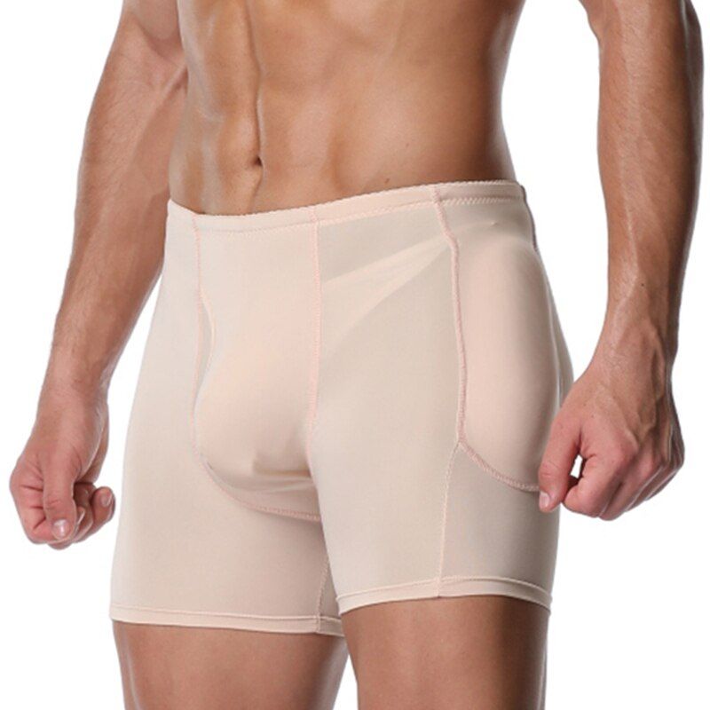 Men Shaper  Ass  Lifter Boxer Wasit Tummy Control Slimming Shapewear  Padded Body Shaper  Lift Shorts Underwear