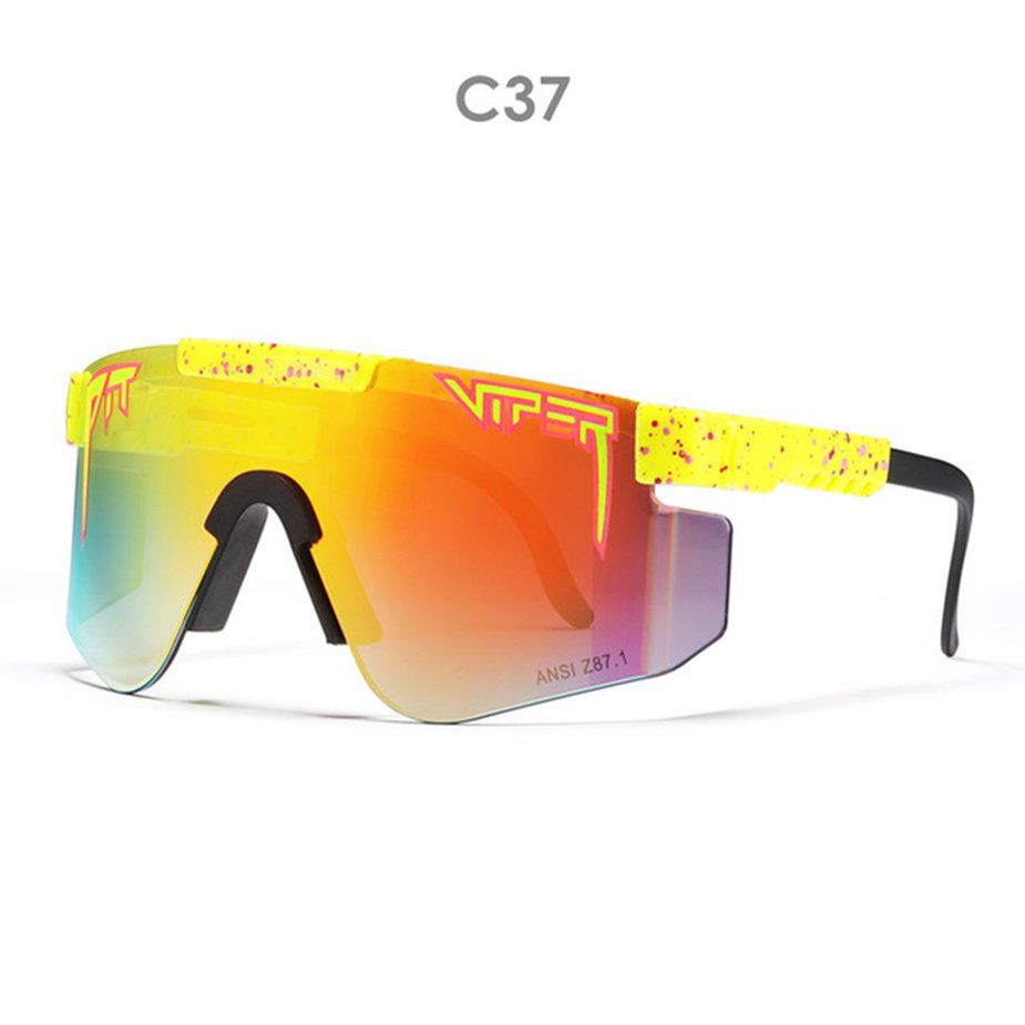 Sports Sunglasses Colorful Thickened Lenses Trendy Sunglasses Outdoor Glasses