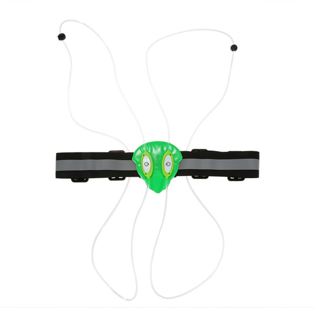Unisex Outdoor Illuminated Reflective Vest Belt LED Lights Adjustable Safety Sports Running Cycling Vest