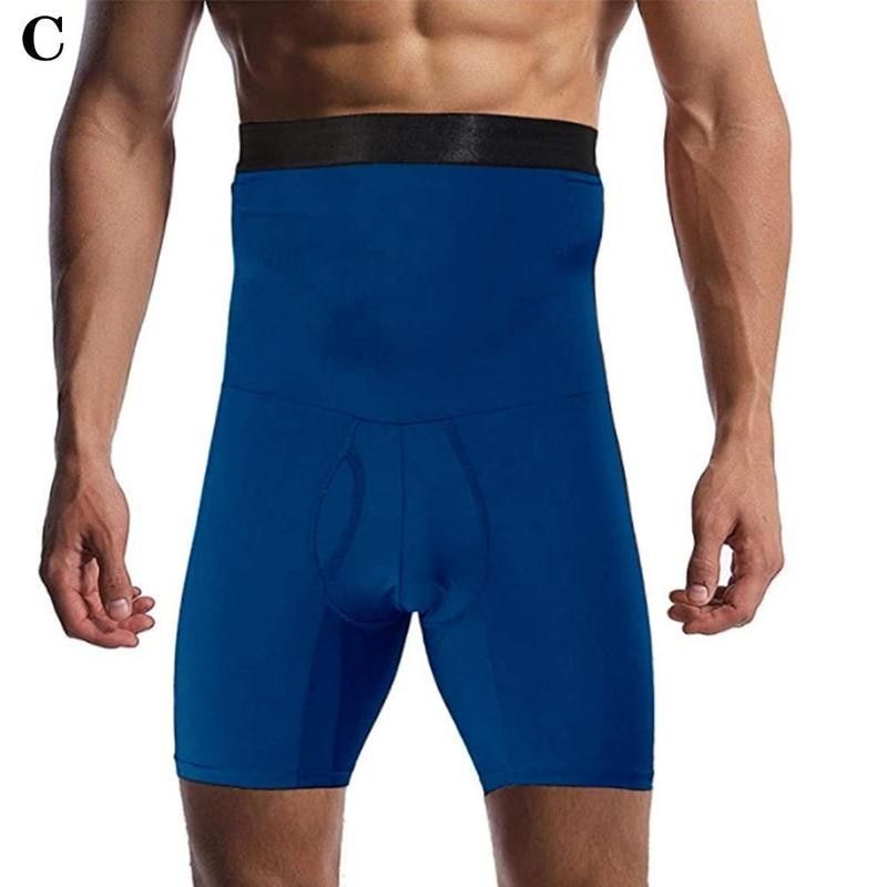 Men Slimming Body Shaper Waist Trainer High Waist Shaper Control Panties Compression Underwear Abdomen Belly Shaper Shorts Male