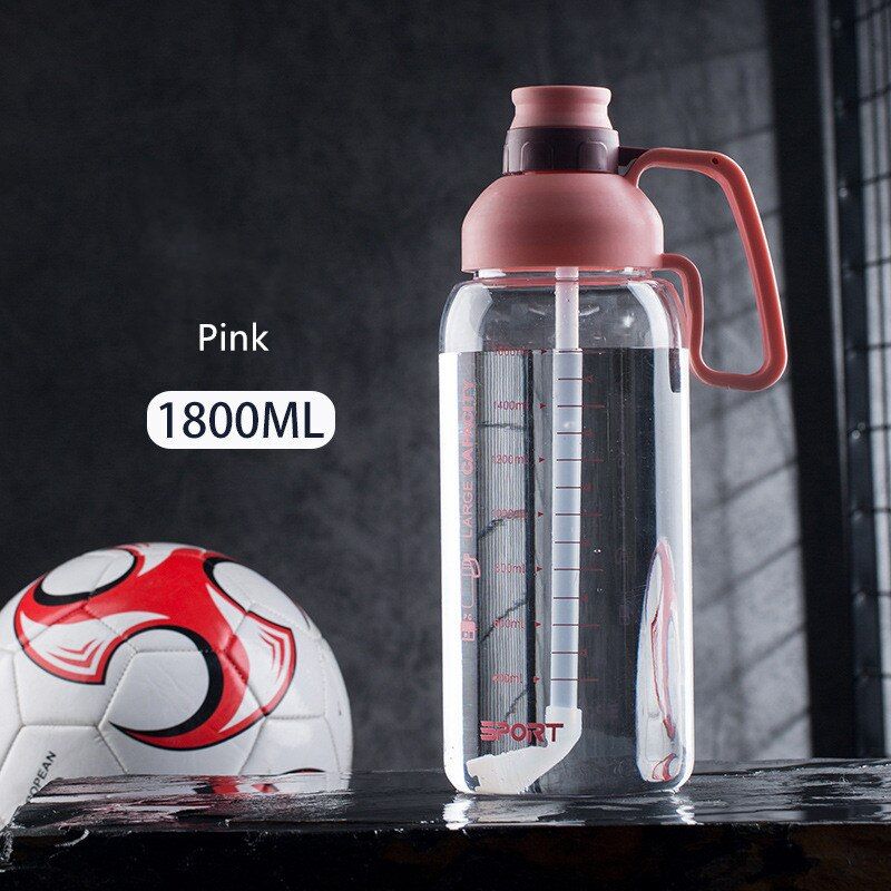 2000ml Large Capacity Water Bottles BPA Free Gym Fitness Drinking Bottle Outdoor Camping Cycling Hiking Sports Shaker Bottles