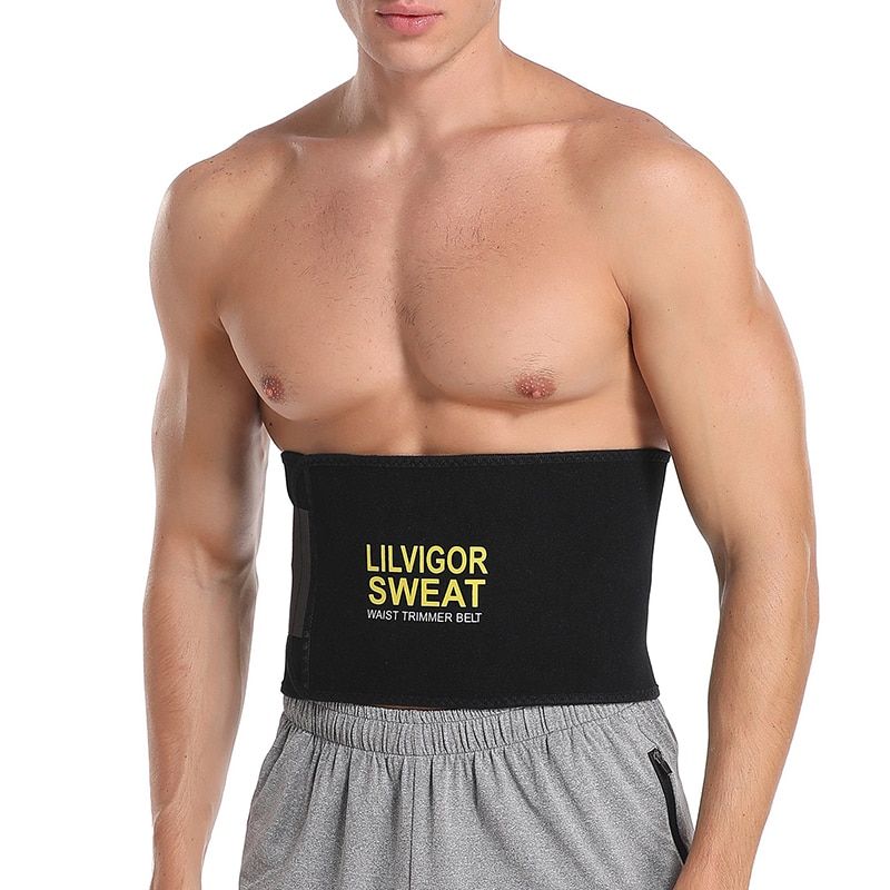 sauna sweat band Waist Trimmer Belt Weight Loss Sweat Band Wrap Waist Trainer Corset Neoprene Gym Slimming Body Shaper Cincher