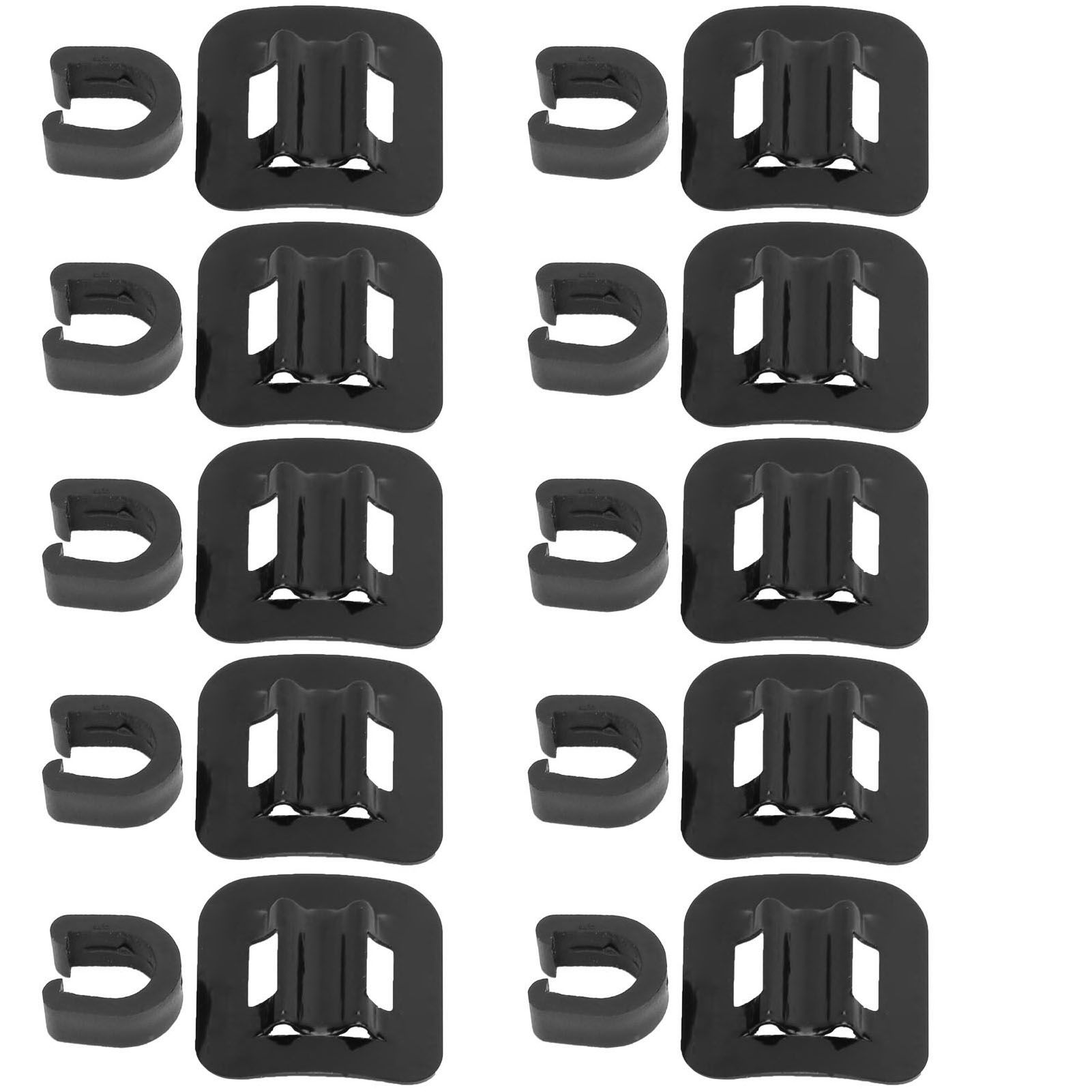 Bike Cable Guide 10Set Brake CClip Clips Cycling Accessory
