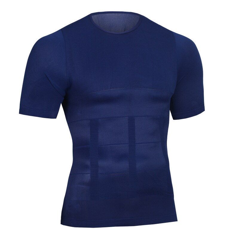 Male Body Shaper Tops Man Waist Trainer Corset Slimming Belly Bodybuilding Shirts Control Tummy Posture Corrector Shapers