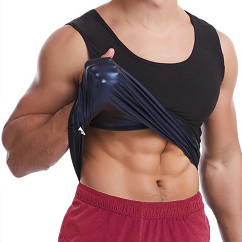 Men Waist Trainer Suana Shapers Corset Cincher Slimming Body Shaper Girdle Trimmer Sweat Sauna Weight Loss Belt Modeling S