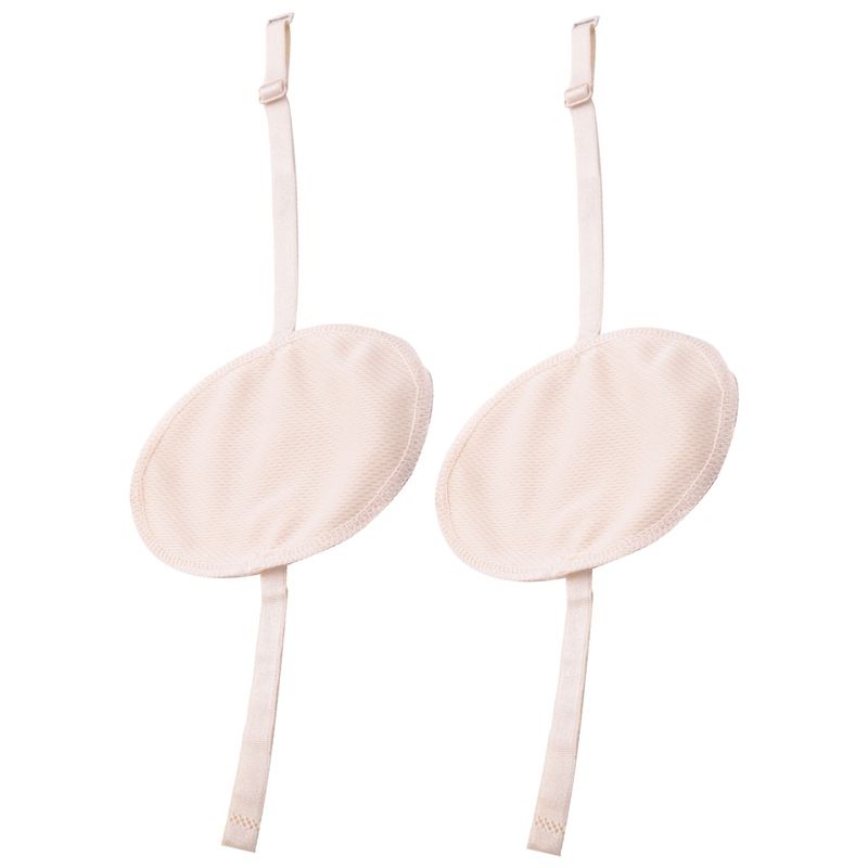 1 Pair Underarm Sweat Shield Pad Washable Armpit Sweat Absorbing Guards Shoulder Strap Reusable Underarm Sweat Pad Summer Sweat Apparel Pad For Women