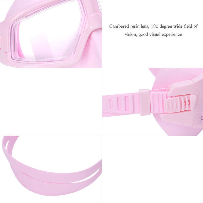 Professional Free Diving Anti-Fog Large View Low Volume Dive Goggles for Adults Men Women