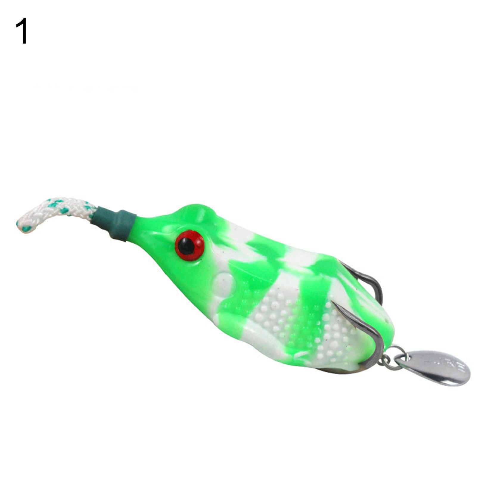 Frog Lure Simulated Frog Lures Fishing Top Water Poppers Bait