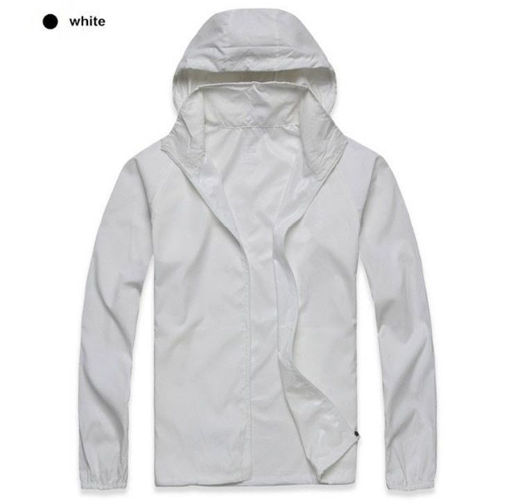 JACKSANQI Men Women Quick Dry Hiking Jackets Waterproof Sun-Protective Outdoor Sport Skin Coats Male Female Camping Jacket RA099