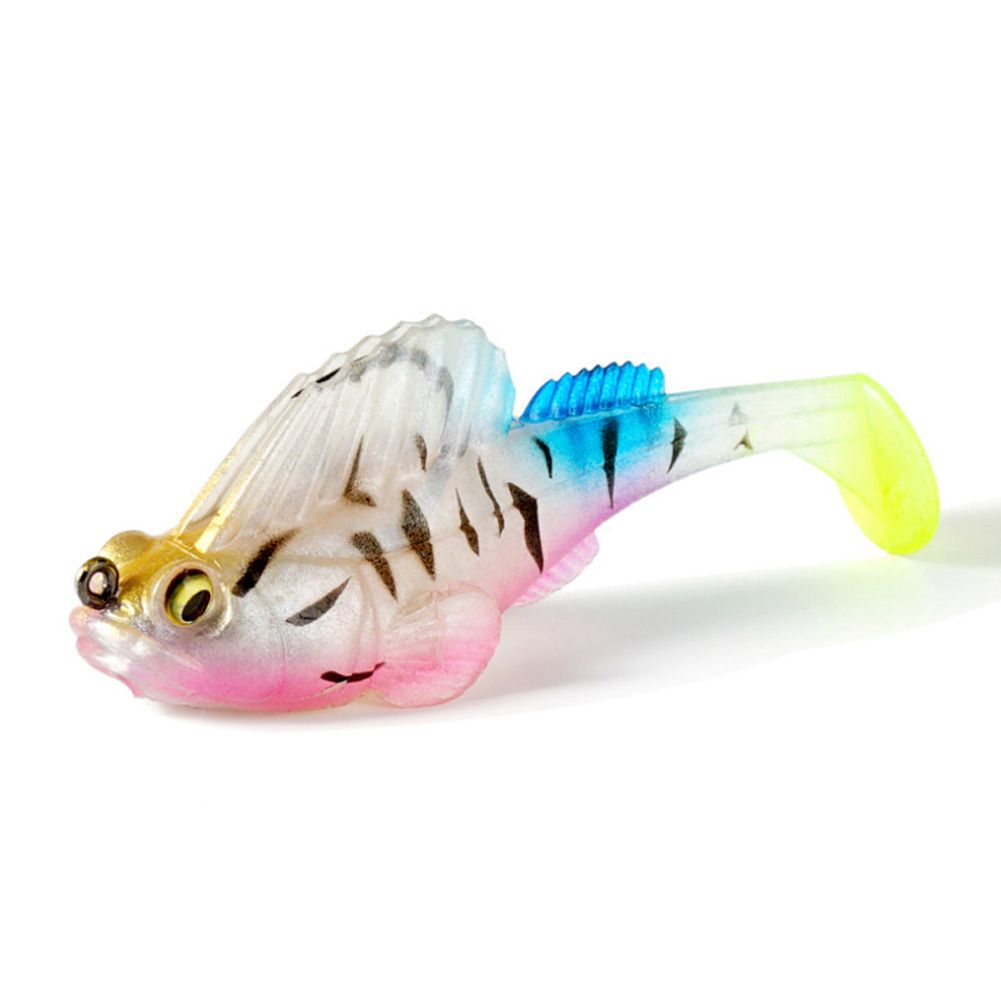 Fishing Lure Jumping Fish Artificial Jig Head Fish Soft Bait Worm Bait