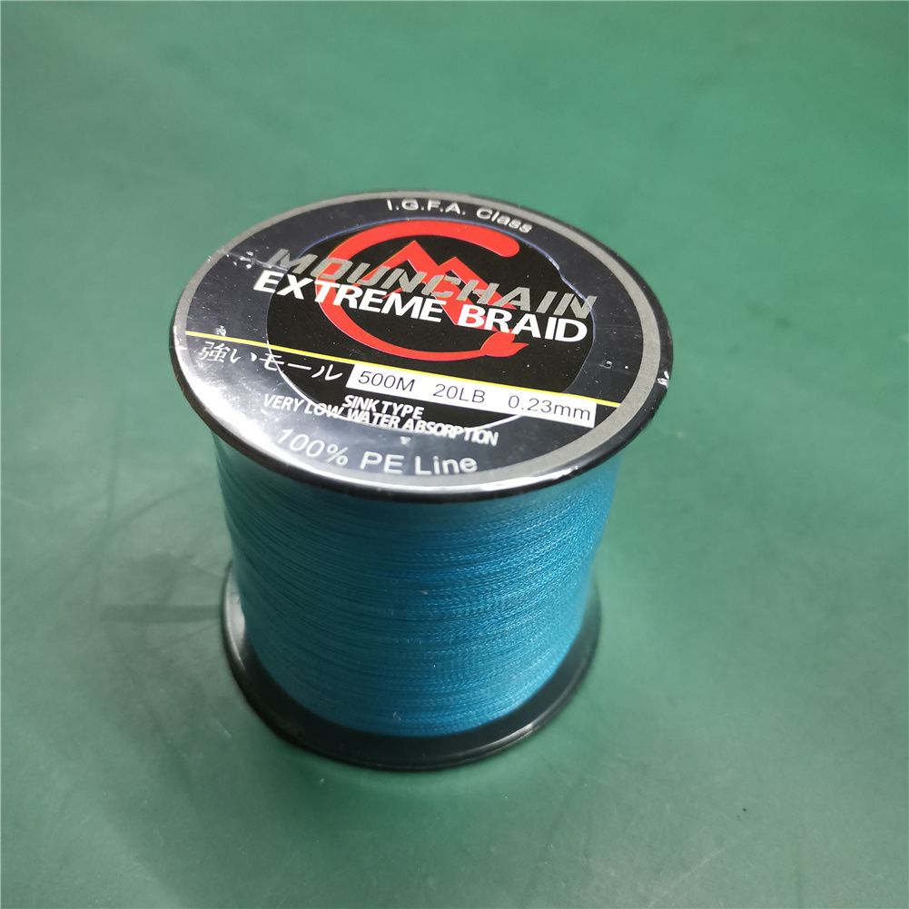 Yfashion 500M  4 Strands Braided  10-40LB Multifilament Smooth