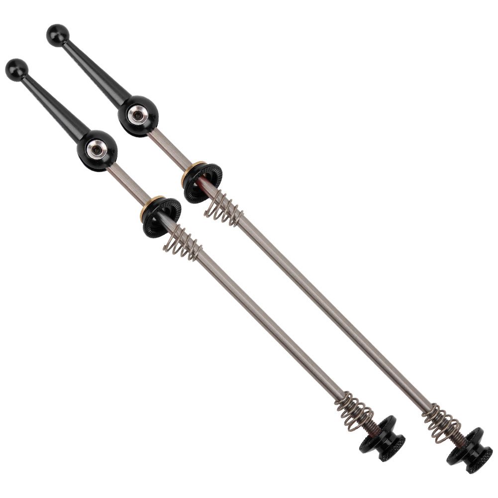 Quick Release Skewer Lever Mountain Bike Titanium Shaft Alloy Folding Wheel Set