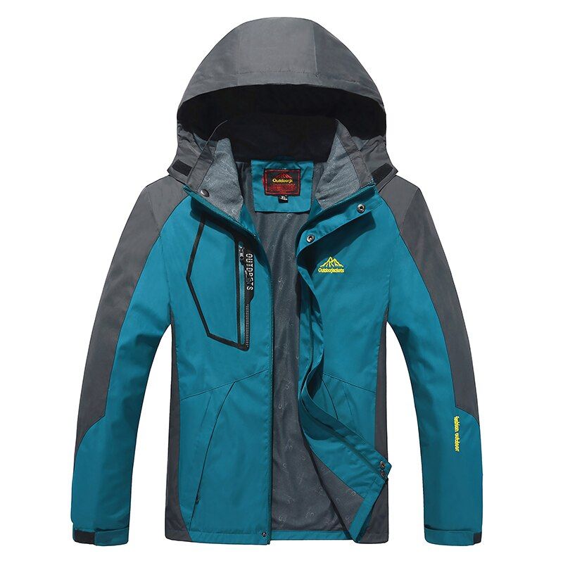 Men Women Windproof Outdoor Camping Hiking Jacket Coat Outwear Windbreaker Sports Apparel Tracksuit Athletic Blazers 5801