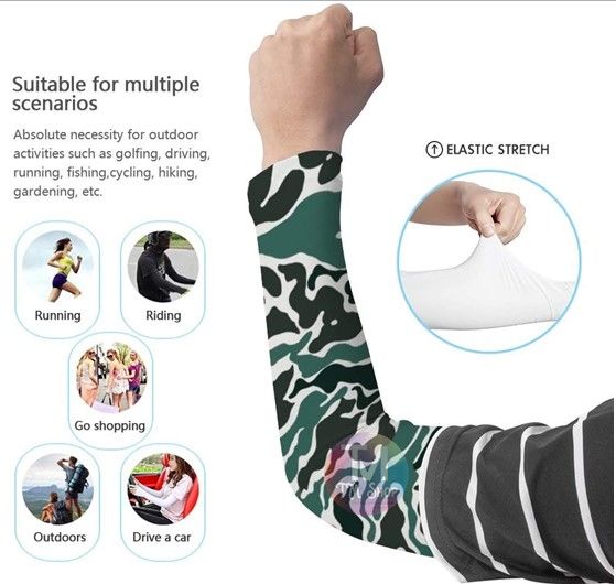 Arm Sleeves UV Sun Protective Windproof T Arm Gloves for Ride a bike and Drive a car