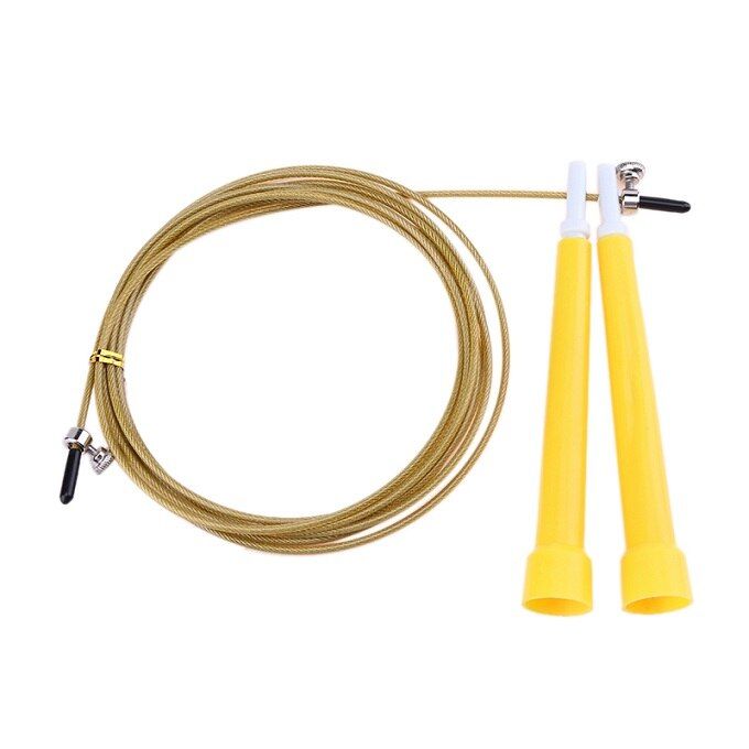 3m Adjustable Jump Skipping Ropes Cable Steel Fast Speed ABS Handle Jump Ropes Training Boxing Sports Fitness Exercises