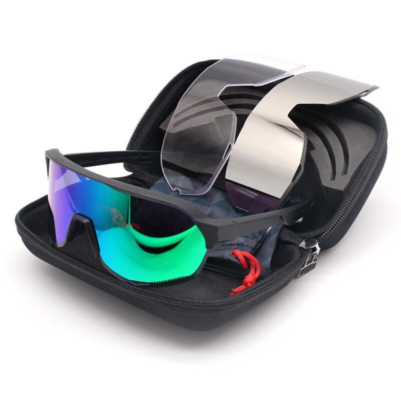 3 Lens S3 Cycling Sunglasses Polarized Outdoor Men Women Sports Cycling Glasses Peter Bicycle Eyewear Bike Glasses TR90