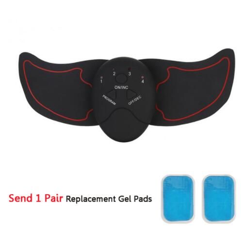 EMS Hip Trainer Muscle Exerciser Abdominal Machine Electric Muscle Stimulator Fitness Toner Belly Leg Arm Exercise Toning Gear
