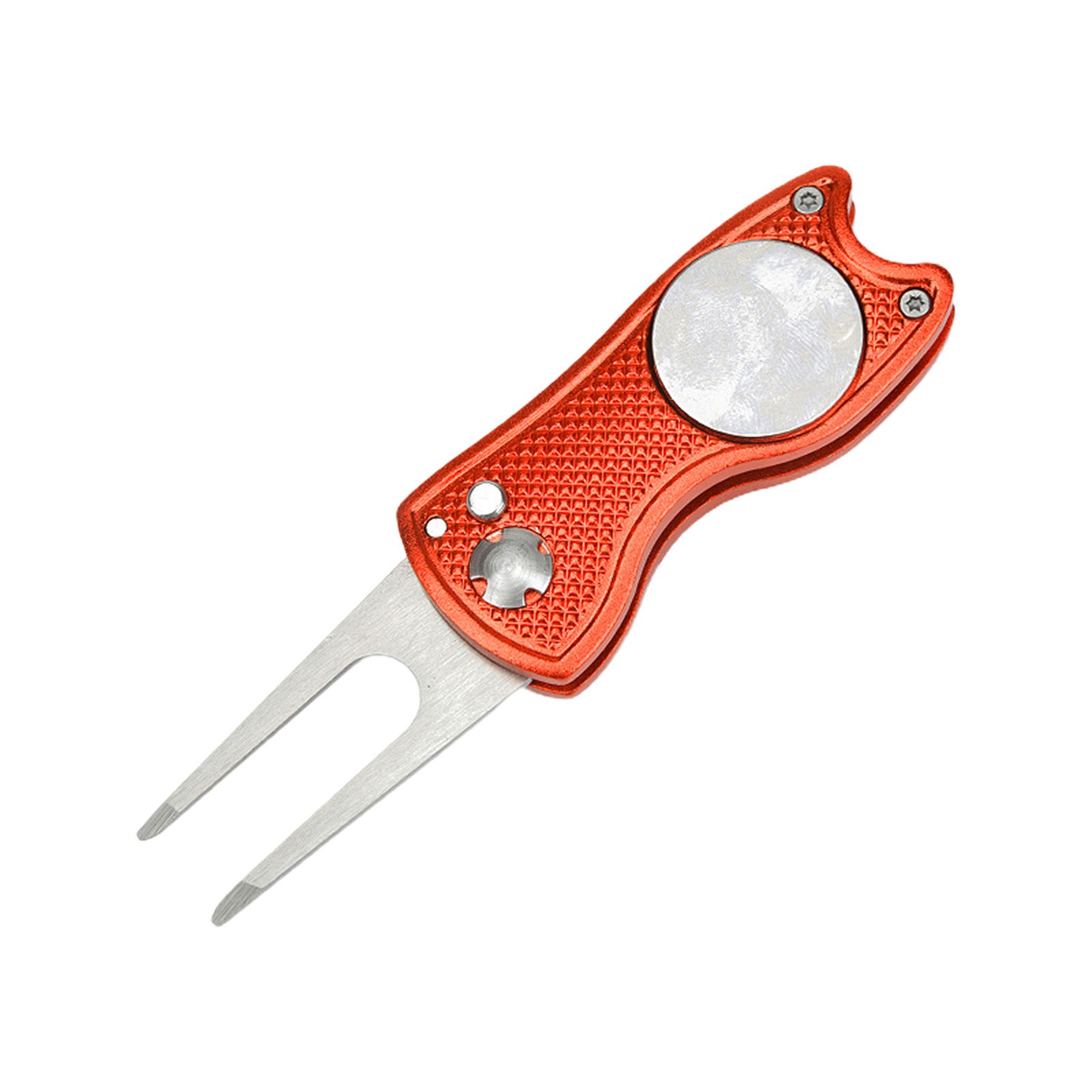 Golf Ball Marker Anti-oxidation Heavy Duty Golf Divot Repair Tool