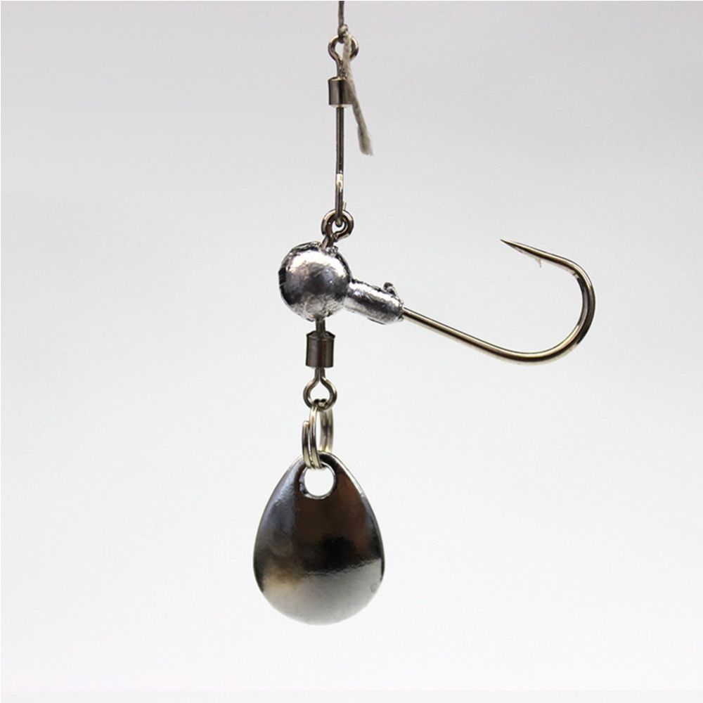20PCS Fishhook Jig Hooks  Hook Heads Fishing Jigs Head
