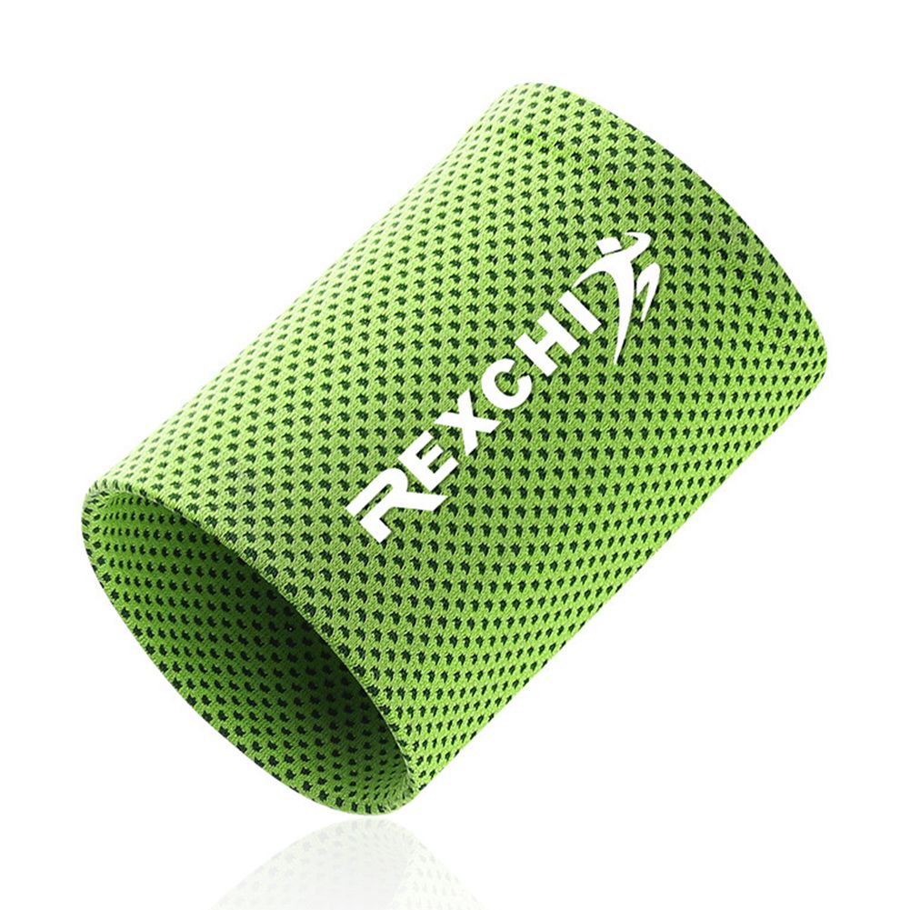 Wrist Brace Support Breathable Ice Cooling Sweat Band ennis Wristband Wrap Sport Sweatband