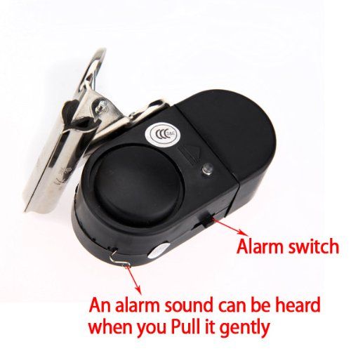 Electronic Night Fish Bite Sound Alarm LED Light Alert Bell Clip On Fishing Rod