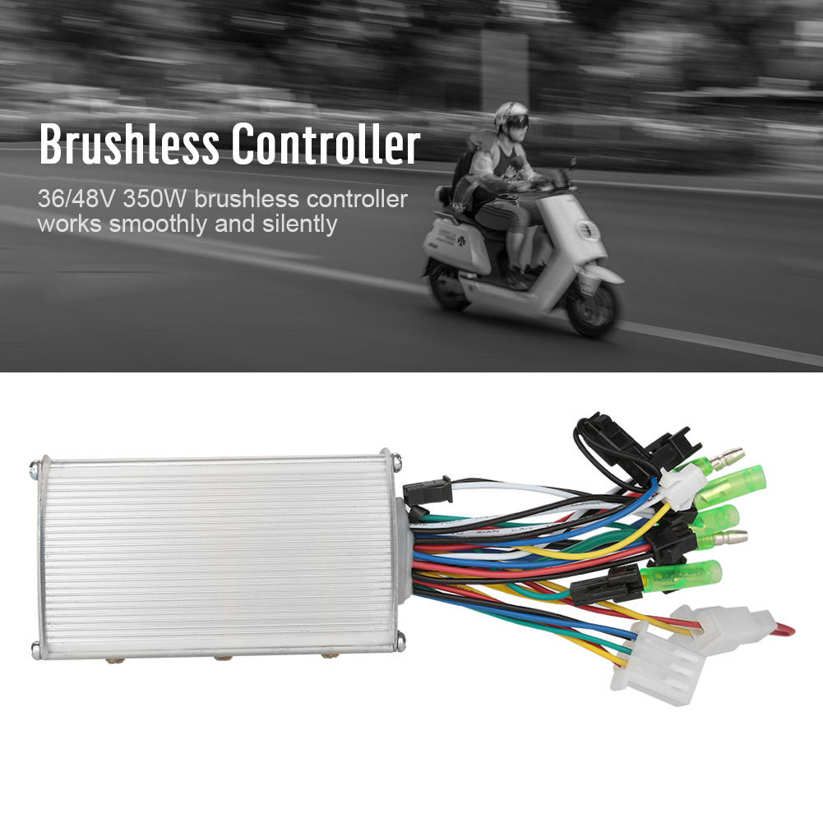 Durable Regulator Aluminium Alloy Electric Bike Controller Sensitive Scooter 36V/48V for Bicycle E-bike