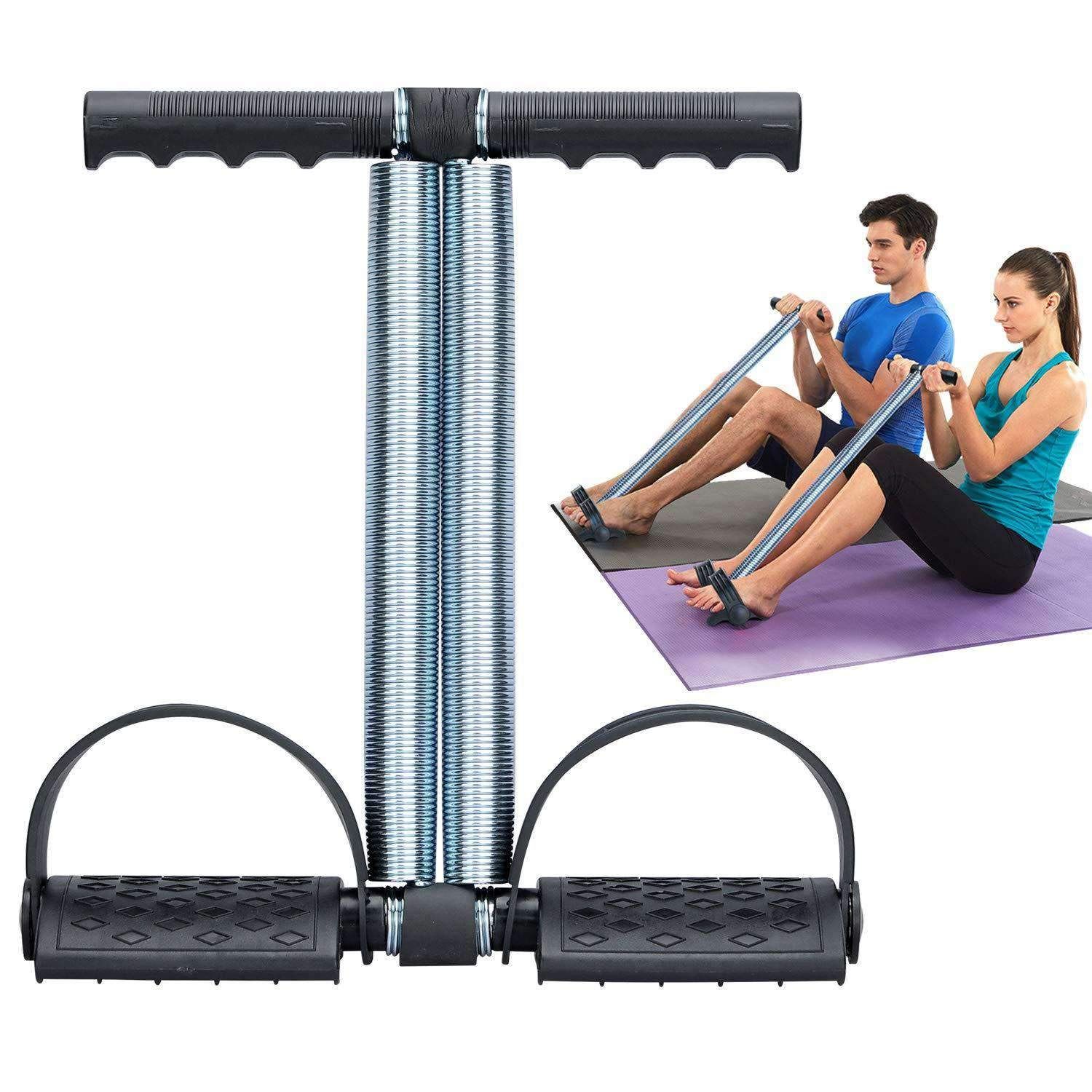 Double Spring Tummy Trimmer for Home Exercise