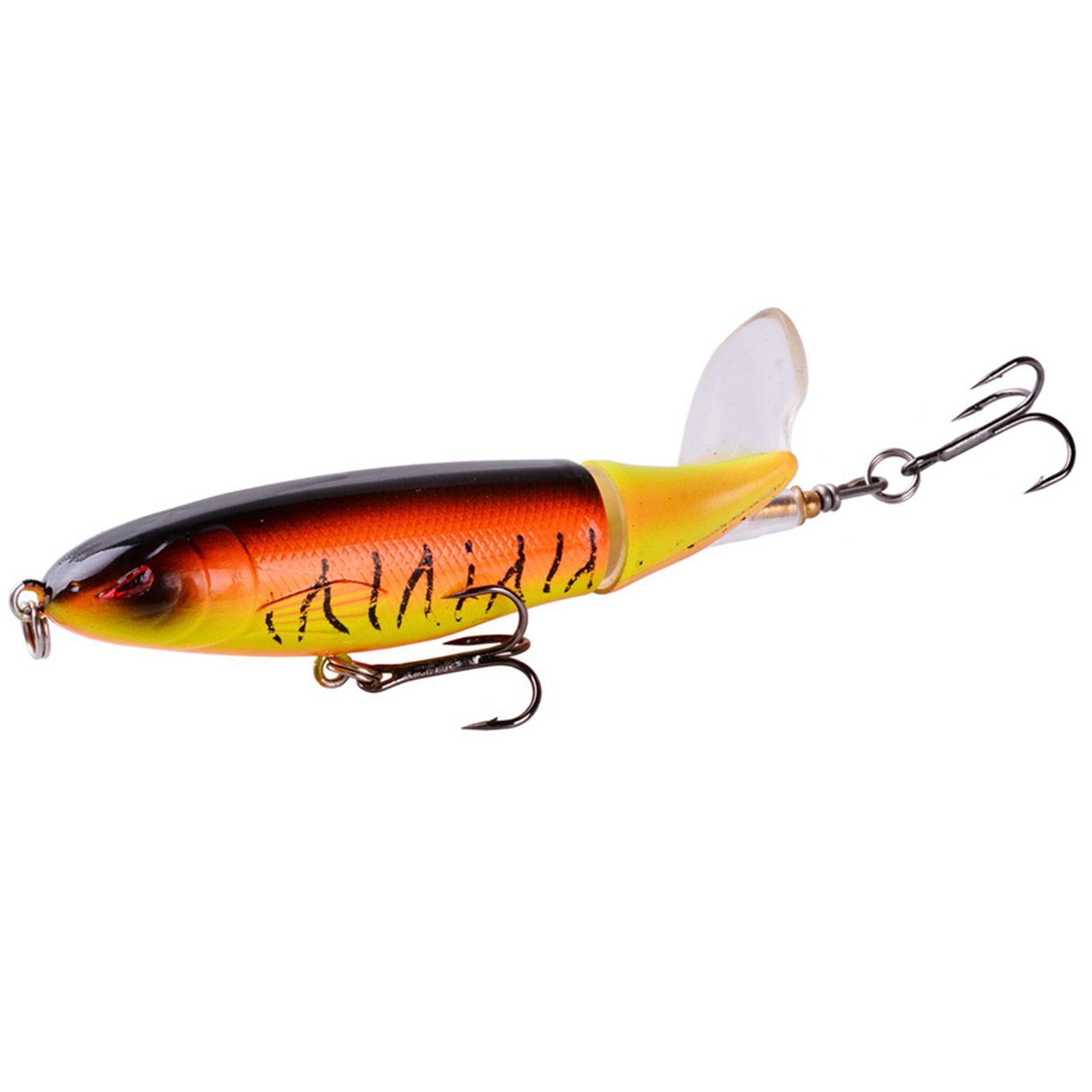 Artificial Fish Lure  Hard Bait with Bright Colors 3D Eyes Fishing Gear