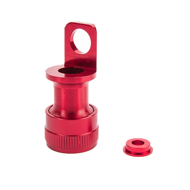 for Brompton Folding Bike Quick Release Pedal Holder Buckle Mks Pedal Portable Frame Mounting Fixing Adapter,Red