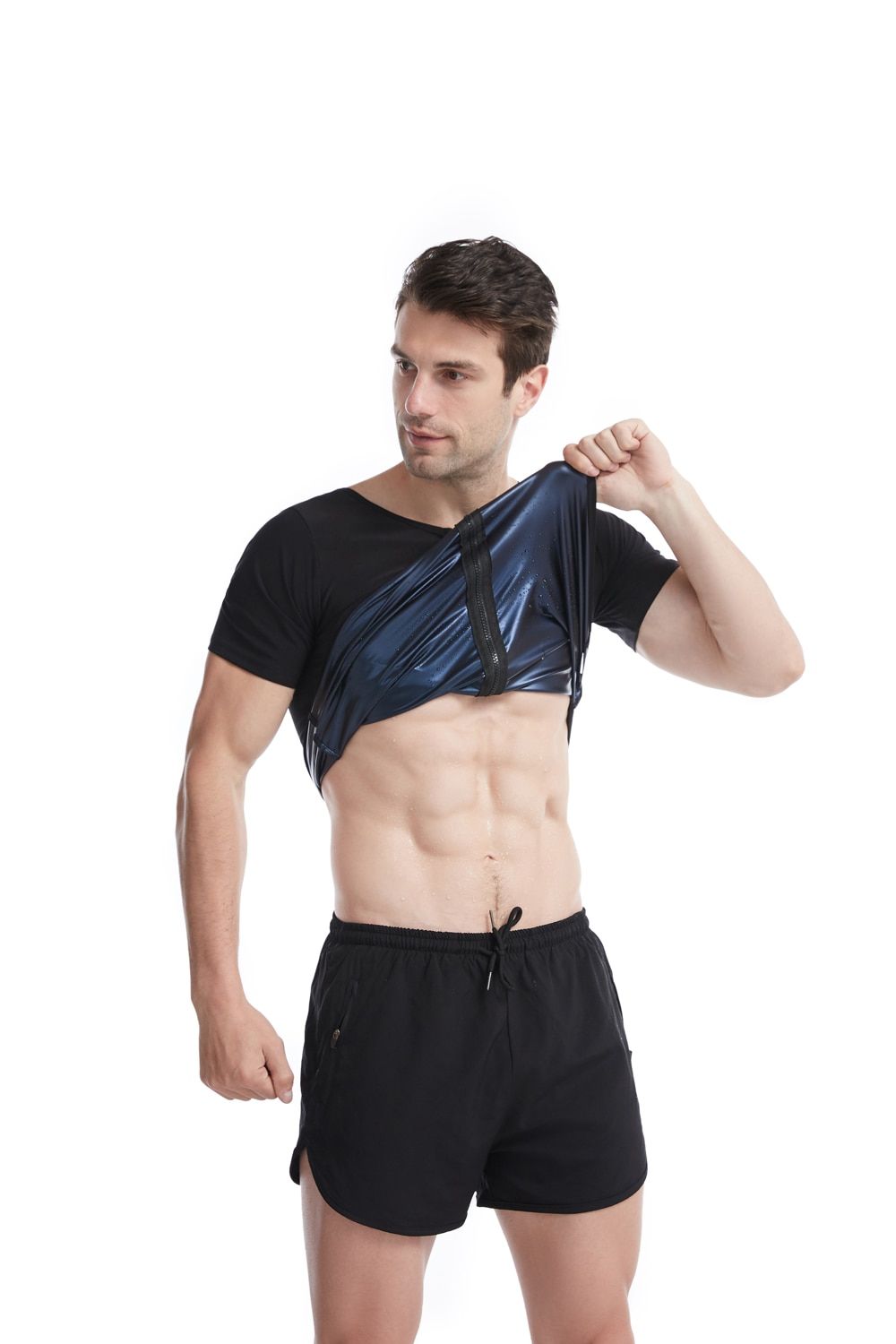 Men Body Shaper Waist Trainer Neoprene Sauna Sweat Vest  Slimming Trimmer Fitness Corset Workout  Modelling Strap Shapewear