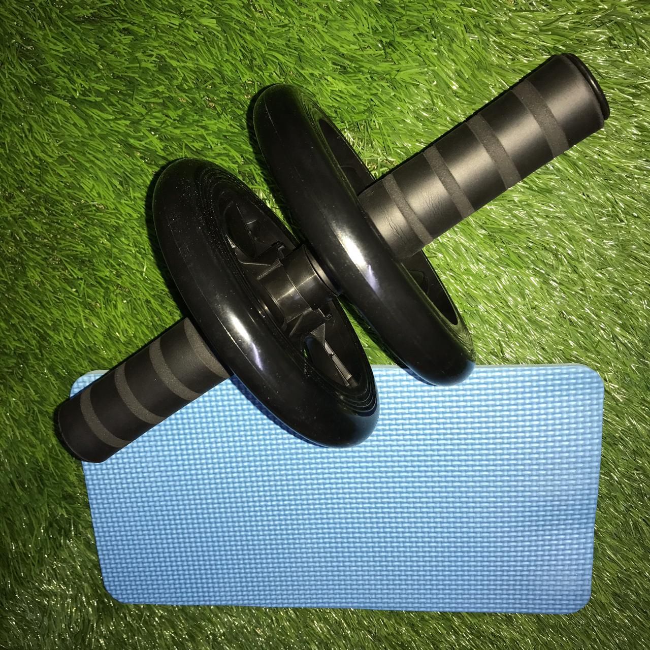 Health and Fitness Exercise AB Roller Wheel -  Black